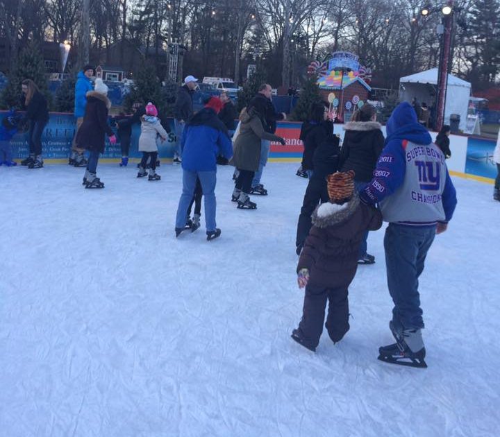 Ice rink at Winter Wonderland