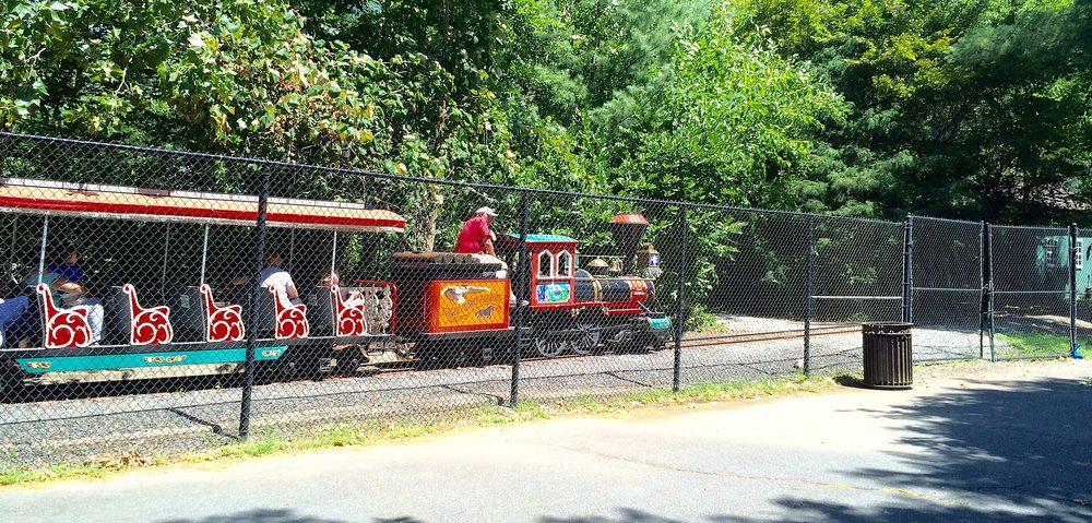 The zoo train at Van Saun County Park